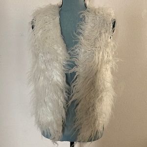 Exhilaration Faux Fur Vest